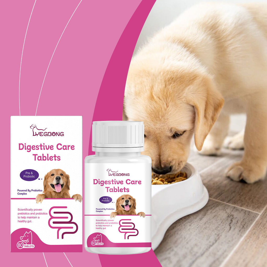 Yegbong Dog Probiotic Tablets To Improve Intestinal Health, Balance Digestion And Absorption Of Pet Nutritional Supplements