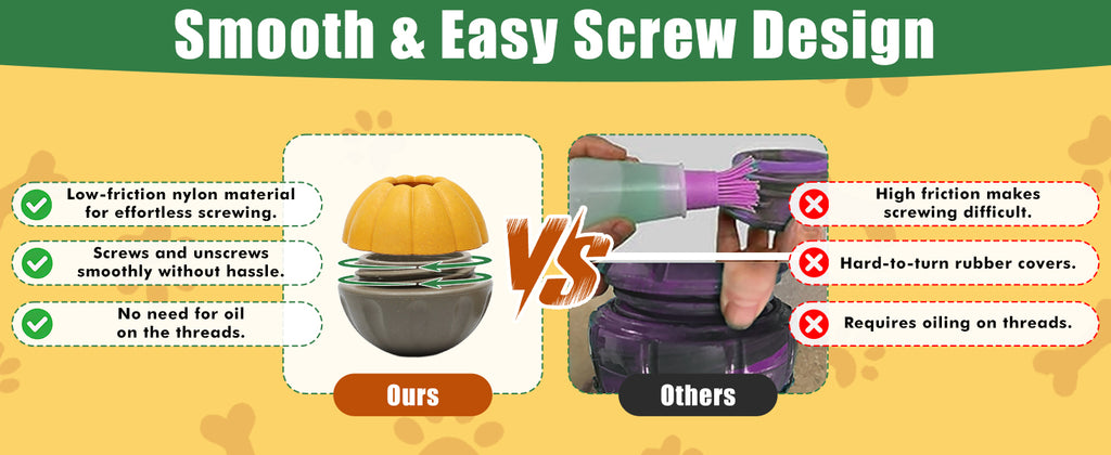 Frozen Dog Toy Durable Puzzle Feeder for Treat Dispensing and Enrichment Play