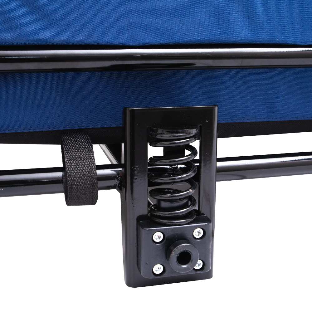 Extra Large 2-in-1 Bike Trailer & Push Cart for Pets - Detachable Bike Hitch & Push Handle Included , Quick ReleaseAll-Terrain Wheels , Non-Slip Floor, Internal Leash, Holds Up to 88 lbs, Black- Beige