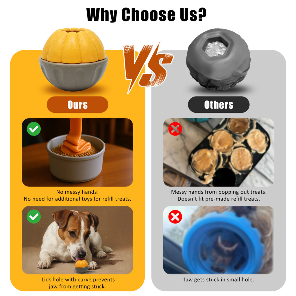 Frozen Dog Toy Durable Puzzle Feeder for Treat Dispensing and Enrichment Play